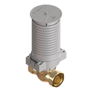 Rubinetto di intercettazione TECO DN15 Ultra Straight a parete con controllo elettrico e pneumatico, versione Fastec F14 - Product Image 1