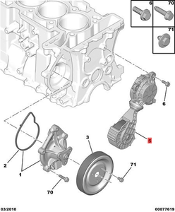 Système de moteur OEM 120455 Poulie de tendeur de <span class=keywords><strong>courroie</strong></span> serpentine - Product Image 6