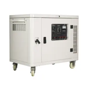 New model 5KW 5KVA 6.25KVA 220V 380V generating electricity gasoline generator dynamo with great price for sale