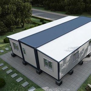 Casas de contenedores de estructura de acero prefabricadas de diseño barato y moderno para bares y cafeterías Con Baño - Product Image 6