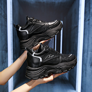 Femmes grosses baskets 2023 mode plate-forme femme chaussures <span class=keywords><strong>Tennis</strong></span> femme décontracté chaussures à semelles <span class=keywords><strong>compensées</strong></span> pour femmes Zapatos De Mujer - Product Image 4