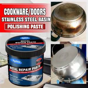 Pasta detergente per acciaio inossidabile, per macchie bruciate e ruggine, ad alta efficienza - Product Image 4