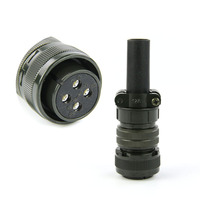 Vente d'usine 1 2 3 4 broches MS 5015 Amphenol connecteur MS3108 MS5015 3106A 20-4S 90 180 degrés pins PCB prise Standard