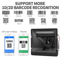 Escáner de Código de Barras Omnidireccional 2D YUANAIDC, Lector de Códigos QR USB con Detección Automática para Tiendas Minoristas, Supermercados y Puntos de Venta