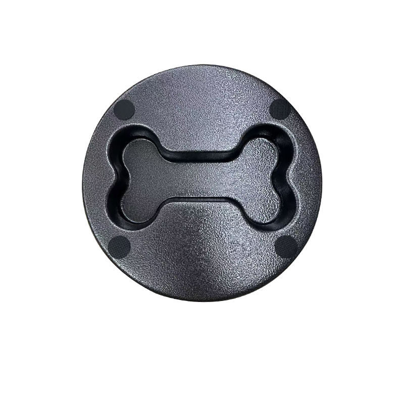 Noir avec coussinet de pied