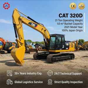 Excavadora Usada Caterpillar 320D, Máquina Excavadora de Cadenas Pesada 320D en Venta - Product Image 2
