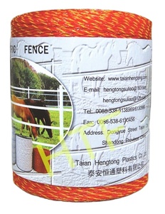 High Tension Animal <strong>Horse</strong> Sheep <strong>Fence</strong> and Security Farm Movable <strong>Fence</strong> Strong Rope Tape <strong>Electric</strong> <strong>Fence</strong> PolyWire