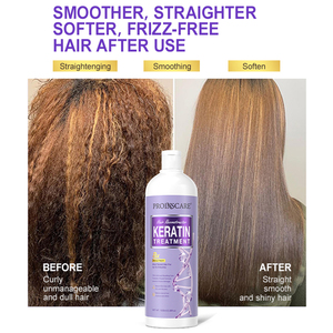 Tratamiento de queratina para alisar el cabello Queratina brasileña profesional Suavizante Tratamiento de queratina pura orgánica para el cabello - Product Image 3