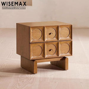 MUEBLES WISEMAX, muebles <span class=keywords><strong>de</strong></span> dormitorio antiguos, armario <span class=keywords><strong>de</strong></span> almacenamiento <span class=keywords><strong>Retro</strong></span> para el hogar, mesita <span class=keywords><strong>de</strong></span> <span class=keywords><strong>noche</strong></span> <span class=keywords><strong>Vintage</strong></span> <span class=keywords><strong>de</strong></span> madera maciza, mesita <span class=keywords><strong>de</strong></span> <span class=keywords><strong>noche</strong></span> - Product Image 4