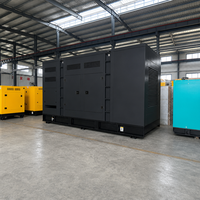 Générateur diesel silencieux insonorisé de 550 kW, refroidi par eau, triphasé 400 V, démarrage automatique ATS pour alimentation de secours en centre de données
