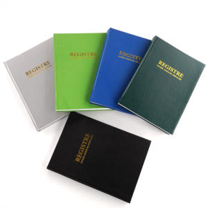 Libro de Registro de Tapa Dura Henry con Estampado Dorado |   500 |   100 Hojas |   Administrador de Oficina Africano Multilingüe Francoparlante | - Product Image 5