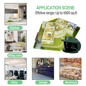 Répulsif Électrique à Ultrasons pour Rats, Souris et Écureuils, à Double Haut-parleur à Ultrasons Puissant pour l'Intérieur - Product Image 6