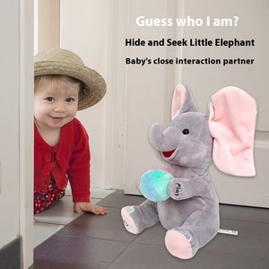 Peluche de Elefante Peek-a-<span class=keywords><strong>boo</strong></span> Amy Rabbit, Orejas de Peluche Súper Suaves, Regalo para Niños para Cumpleaños - Product Image 3