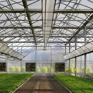 Equipo para Invernaderos Agrícolas, Estructura de Acero Galvanizado Resistente, Invernadero de Bajo Costo, Construcción Agrícola, Estructura de Acero - Product Image 2