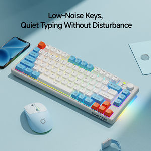 Eweadn V75 Best Verkochte Kantoor Toetsenbord En Muis Bundel Multifunctionele Draaiknop Gaming Toetsenbord En Muis <span class=keywords><strong>Combo</strong></span> - Product Image 2