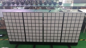 Lumière matricielle numérique LED 400W, flash multimédia, <span class=keywords><strong>RGB</strong></span>, couleur pleine, panneaux de cabine DJ, rideau d'affichage, façade, contrôle DMX512, indice de protection IP33 - Product Image 2