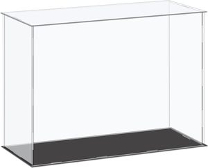 Cube en plexiglas transparent 15 x 13 x 11 cm, boîte de rangement transparente, <span class=keywords><strong>petite</strong></span> <span class=keywords><strong>vitrine</strong></span> anti-poussière <span class=keywords><strong>pour</strong></span> objets de <span class=keywords><strong>collection</strong></span> - Product Image 1