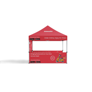 Tùy chỉnh in Pop Up thép triển lãm Lều OEM bán buôn dễ dàng gấp thương mại hiển thị tán cho tiếp thị và khuyến mãi - Product Image 5