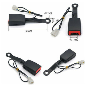 <b>Car</b> <b>Seat</b> <b>Belt</b> <b>Extender</b> 22cm Universal Plug Locking Socket Safety <b>Belt</b> Extension Base for Truck and <b>Car</b> - Product Image 3