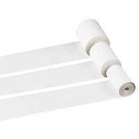 Rouleau de papier thermique 80x80mm simple couche pour la restauration à emporter, compatible avec les imprimantes POS et ATM