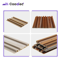Prix d'usine personnalisé 3D grain de bois WPC panneau mural étanche anti-flexion décoration intérieure mur extérieur bureau plastique bois