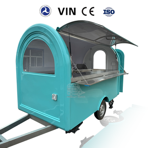 Camion de restauration extérieur entièrement équipé pour café et desserts, certifié DOT, chariot à sandwichs - Product Image 3