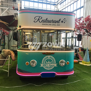 รถขายอาหารไฟฟ้าปรับแต่งได้ รถขายอาหารเคลื่อนที่สำหรับเทศกาล ตลาดกลางคืน ธุรกิจกลางแจ้ง - Product Image 6