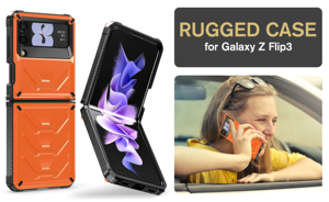 Funda protectora para teléfono móvil con pantalla plegable Fundas y bolsas para teléfono móvil para <span class=keywords><strong>Samsung</strong></span> <span class=keywords><strong>Z</strong></span> <span class=keywords><strong>Flip</strong></span> <span class=keywords><strong>3</strong></span> - Product Image 3