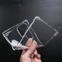 Coque de téléphone souple en TPU pour Samsung Galaxy S25 Ultra, coque de téléphone mobile transparente en silicone