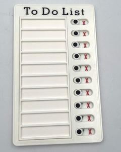 Tableau de liste de tâches portable, liste de choses à faire quotidiennes, tableau de tâches, tableau de liste de choses à faire pour camping-car, tableau mémo pour enfants, logo personnalisé, tableau blanc - Product Image 2