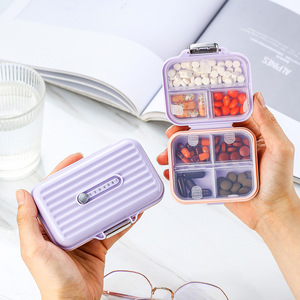 Portapillole Settimanale Sigillato Multifunzionale Giornaliero Portatile Scatola per Medicinali - Product Image 1