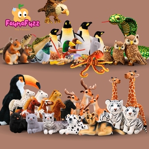 Conejo de Peluche Realista, Juguete de Plástico Súper Suave de Dos Tonos, Animal de Peluche para Niños Pequeños, Colores Personalizables, para Fiestas - Product Image 4