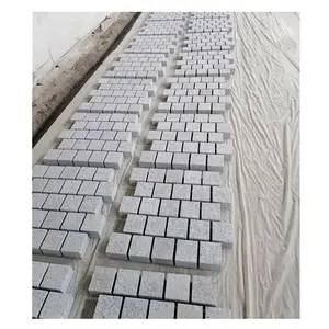 Barato adoquín Cubo de granito baratos piedras extendedora patio para la venta