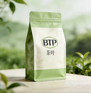 Sacs d'emballage refermables à fond plat pour thé <span class=keywords><strong>et</strong></span> café, résistants à l'humidité, avec logo personnalisé - Product Image 4