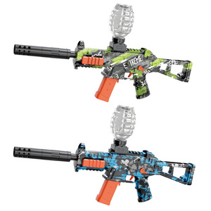 ปืนของเล่นเจลไฟฟ้า <span class=keywords><strong>UMP45</strong></span> แบบขายส่ง แบตเตอรี่แบบโมดูลาร์ 7.4V กล่องสีสันสดใส ปืนของเล่นเจลลายกราฟฟิตี - Product Image 3