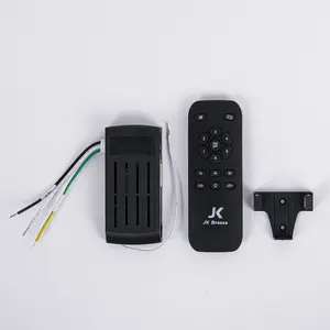JK 110V-240V 6 speeds ceiling fan light remote control