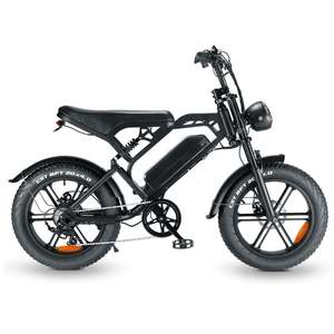 Vélo Électrique 2025 – Nouveau Modèle EU Pas Cher – E-Bike Adulte 20 Pouces à Pneus Larges avec Moteur - Product Image 2