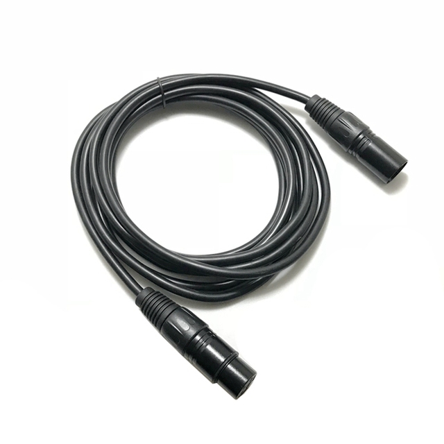 XRL M-F Audio Cable Metal Assembly Type OEM Red&blue Color Speaker Cable 3 Core XLR Plug Cable Male to Male Multimedia Projector