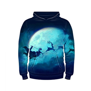 Sudadera con Capucha Personalizada con Estampado Completo, para Hombre, Corte Holgado, Transpirable, para Uso Diario, con Bolsillos - Product Image 3