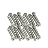 Boulon à tête en titane coloré en acier inoxydable, pour vtt, vélo, bmx