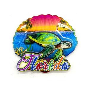 Ímã de madeira para geladeira com logotipo personalizado México, lembrança de praia de Cancun, México - Product Image 6