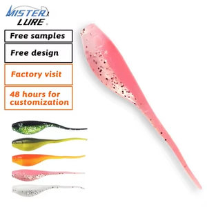 MISTER LURE-Leurre souple anti-véritable appât pour la pêche en rivière, en mer et en lac, lot de 5cm/0.7g - Product Image 1