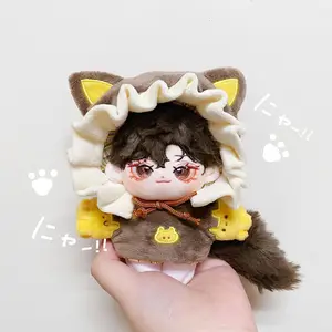 Custom ized Verschiedene Stile Hochwertige 20cm Kpop Idol Puppen Custom Plushie Kawaii Charakter Gefüllte Plüsch puppe