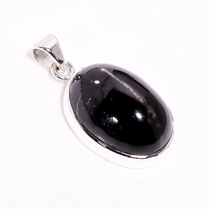 อัญมณีเทอร์ควอยส์จี้เงินสเตอร์ลิง925อัญมณีสีเงินโบราณส่งออกเครื่องประดับเงินสเตอร์ลิง - Product Image 3