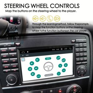 Radio de Coche con Voz AI Android 13, Navegación GPS 2Din para Benz W251 R280 R300 R320 R350 R500, Reproductor Multimedia CarPlay Estéreo con Reproductor de Video - Product Image 4