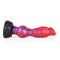NNSX Godemiché en silicone fantaisie, long, monstre, énorme, pour usage anal, avec ventouse