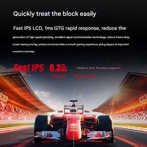NEW AOC 24G11ZE fast IPS 240 MHz 0.3 ms 99% sRGB LED Desktop Gaming Monitor - Product Image 6