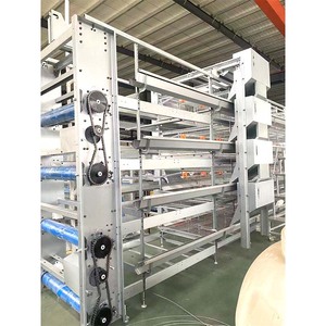 H Type Couche Poulet Poules <span class=keywords><strong>Cage</strong></span> Ferme De Volaille Mangeoire Poussins Rôtissoire Équipement Automatique Batterie Tiré Poulailler Maison - Product Image 4