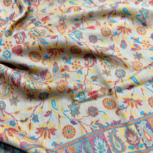 Custom Jacquard Jamawar <b>Shawl</b> Floral Premium Woven Breathable Skin-Friendly Soft Warm Elegant Traditional Fashion OEM ODM - Product Image 5