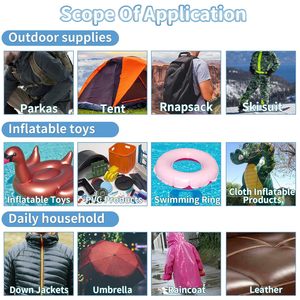 Прозрачный надувной ремонтный комплект из ТПУ, водонепроницаемая ремонтная лента для надувных конструкций, для автодомов, навесов, тентов, брезента, палаток - Product Image 6